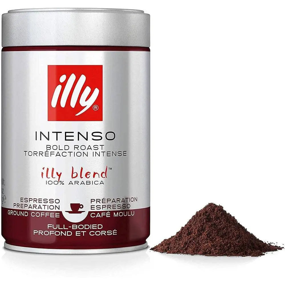 Illy - Intenso Bold Roast Powder - 250 gm at Coffee & Cream Egypt