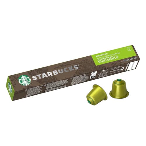 Order Starbucks - Single-Origin Guatemala By Nespresso -10 capsules for LE 235.00 at Coffee & Cream, All your coffee needs in one place. Shop Coffee, Beans, Ground Coffee, Instant Coffee, Creamers, Coffee Machines, Blenders, and more. 50+ Brands Monin, La