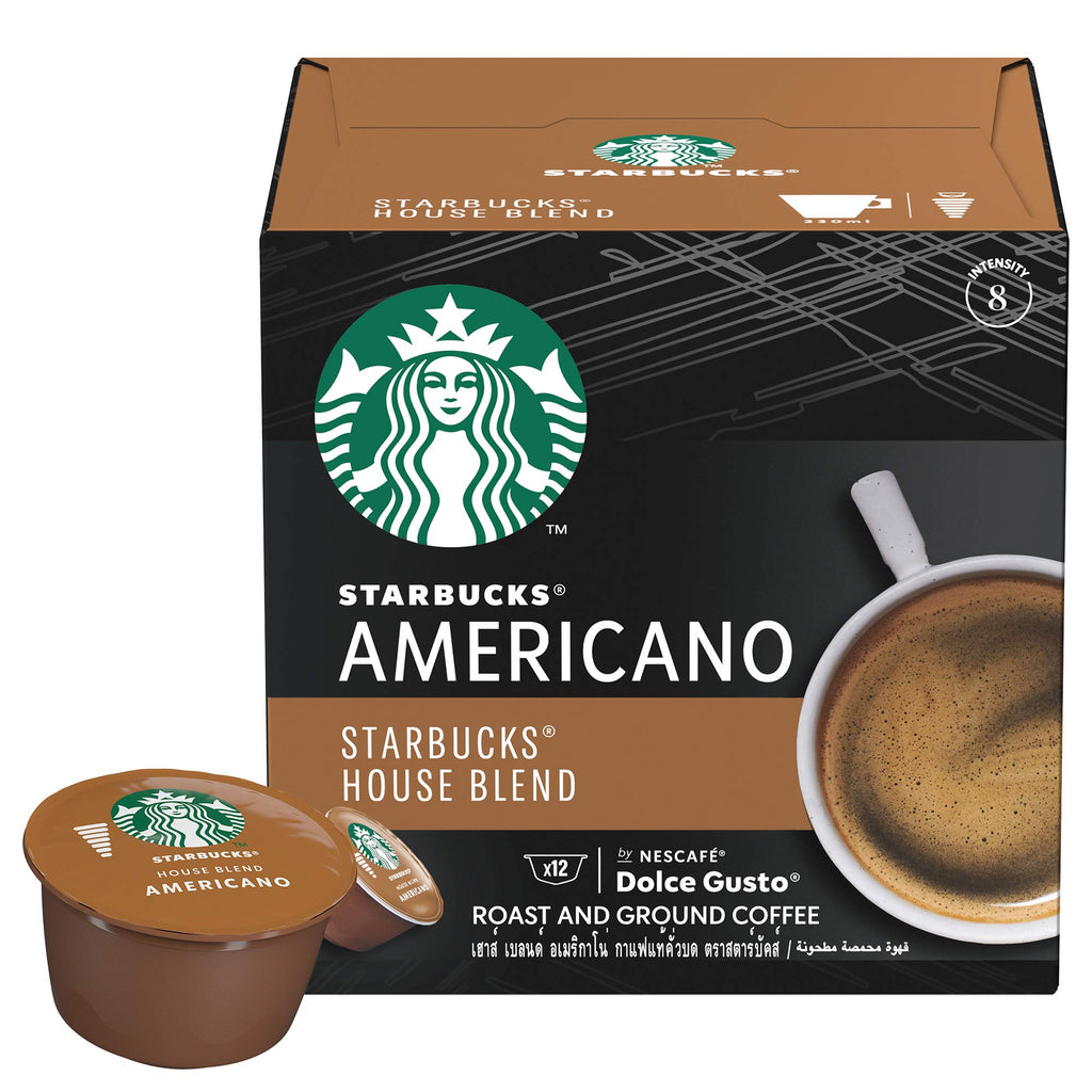 Starbucks - Dolce Gusto Americano House Blend -12 Capsule