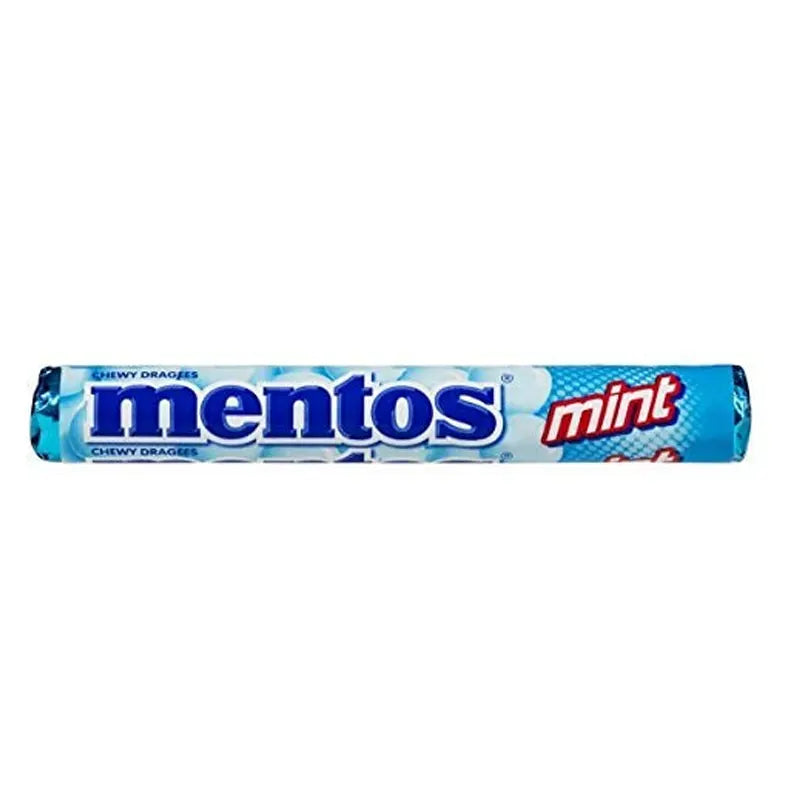 Mentos - Chewy Dragees - Mint Flavour - 29g (Imported)