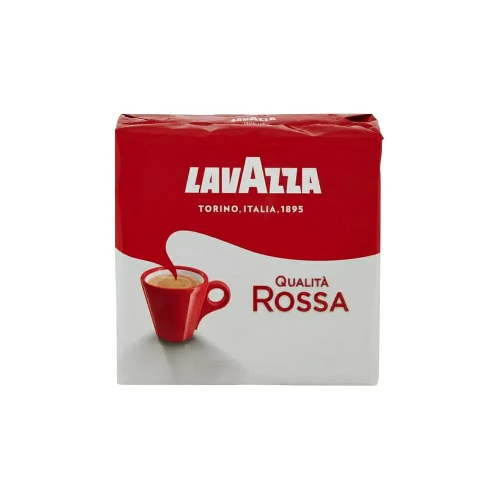 Order Lavazza - Qualità Rossa - 2 x 250g for LE 550.00 at Coffee & Cream, All your coffee needs in one place. Shop Coffee, Beans, Ground Coffee, Instant Coffee, Creamers, Coffee Machines, Blenders, and more. 50+ Brands Monin, Lavazza, Starbucks, Nespresso