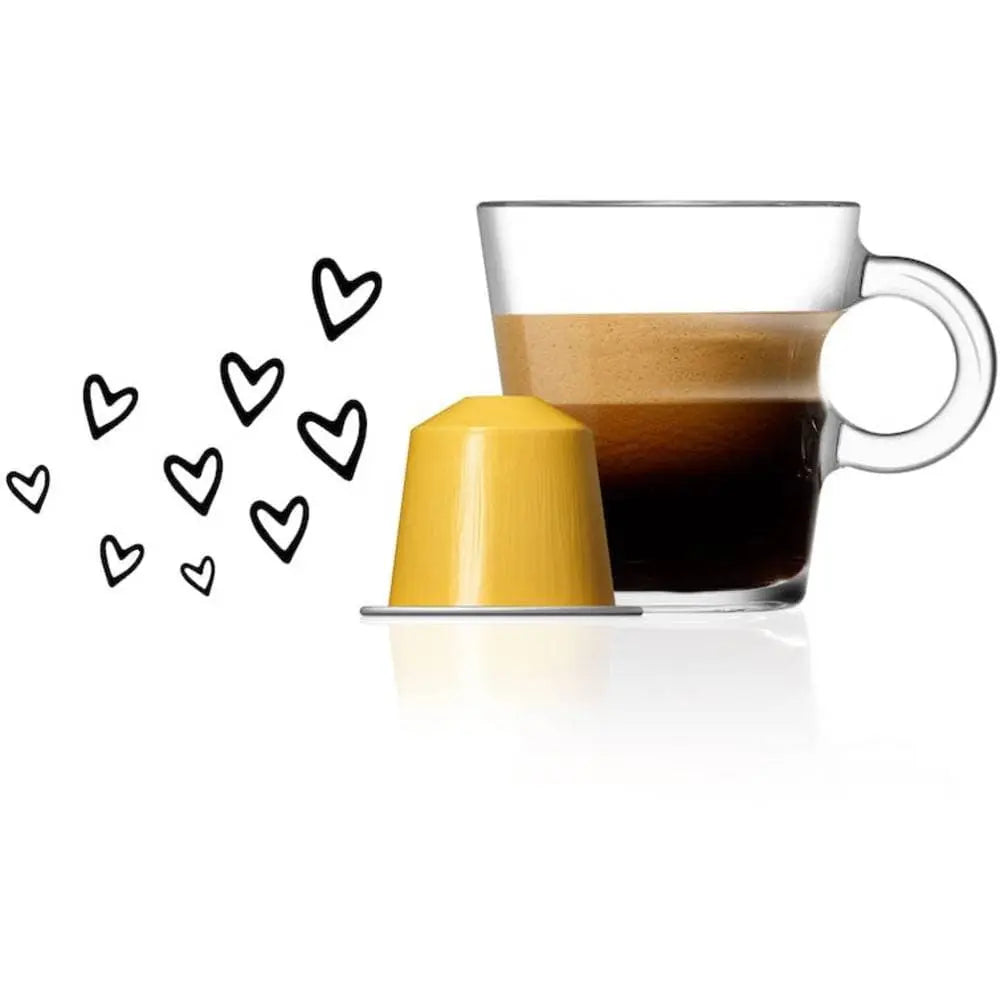 Order Nespresso - Cafe Joyeux - Limited Edition - 10 capsules for LE 509.00 at Coffee & Cream, All your coffee needs in one place. Shop Coffee, Beans, Ground Coffee, Instant Coffee, Creamers, Coffee Machines, Blenders, and more. 50+ Brands Monin, Lavazza,