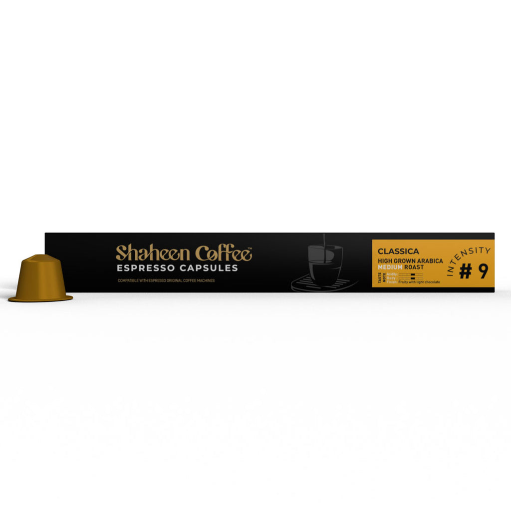 Shaheen Coffee #9 - Classica Compatible By Nespresso - 10 Capsules