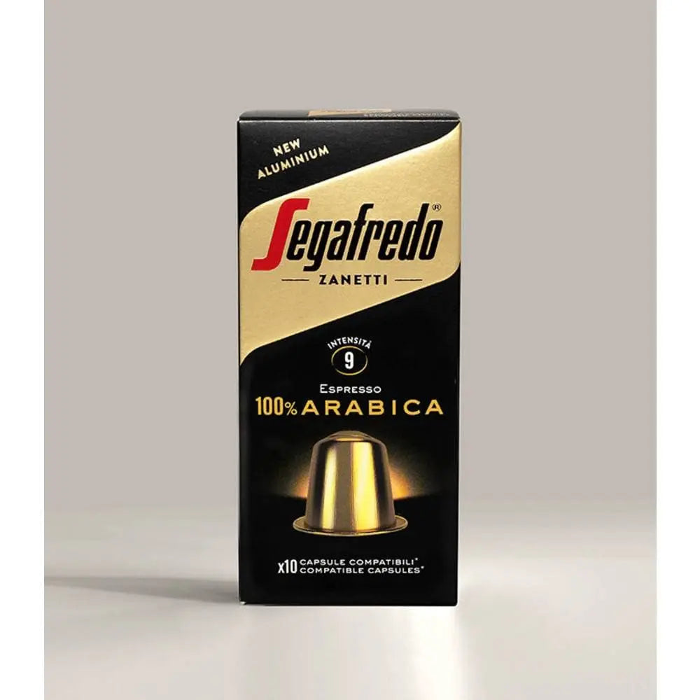 Segafredo - Supremo 100% Arabica Compatible With Nespresso -10 capsules ** at Coffee & Cream Egypt
