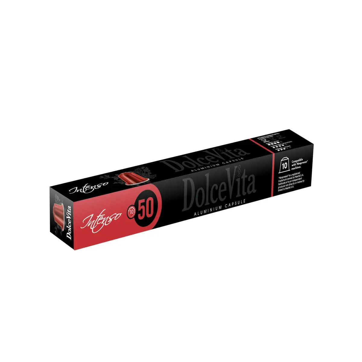 DolceVita - Intenso 50% Arabica - 10 capsules at Coffee & Cream Egypt