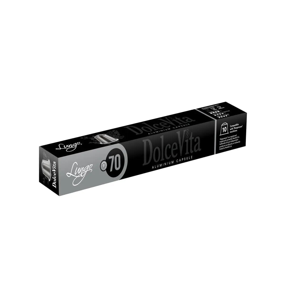 DolceVita - Lungo 70% Arabica - 10 capsules at Coffee & Cream Egypt