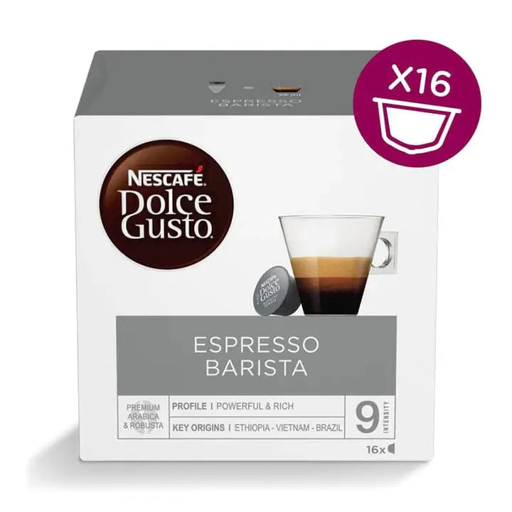 Nescafe Dolce Gusto Espresso Barista Coffee Capsules - 16 Capsules at Coffee & Cream Egypt