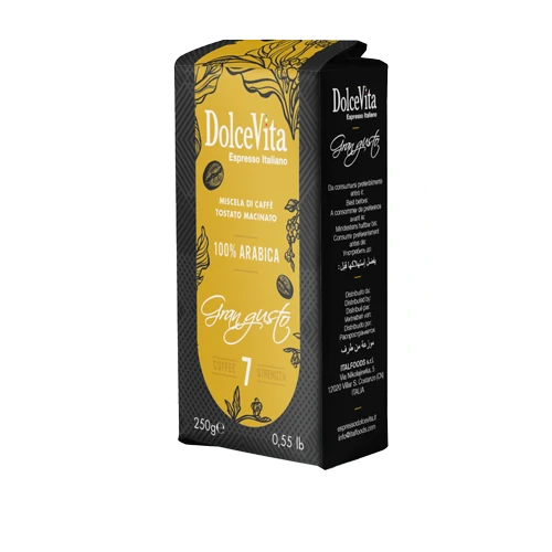 DolceVita - Gran Gusto 100% Arabica Ground Coffee - 250g