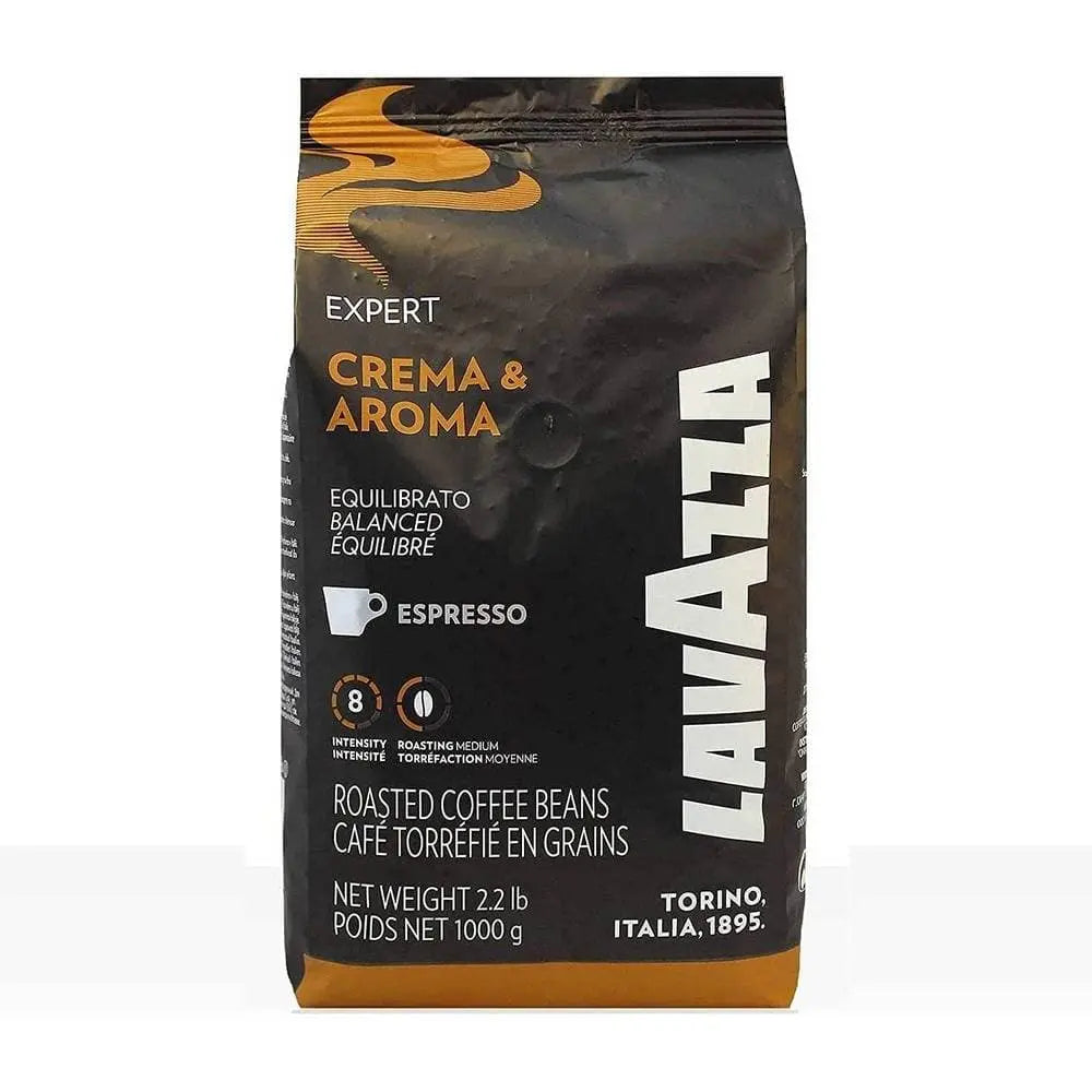 Lavazza Expert Crema & Aroma Whole Coffee Beans - 1kg at Coffee & Cream Egypt