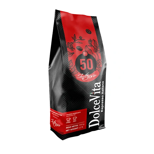 DolceVita - Intenso 50% Arabica Whole Coffee Beans - 1kg