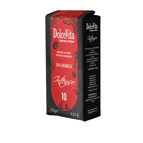 DolceVita - Intenso 50% Arabica Ground Coffee - 250g