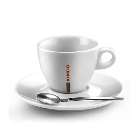 Kimbo - Medium Cappuccino Cup with Saucers - 180ml at Coffee & Cream Egypt
