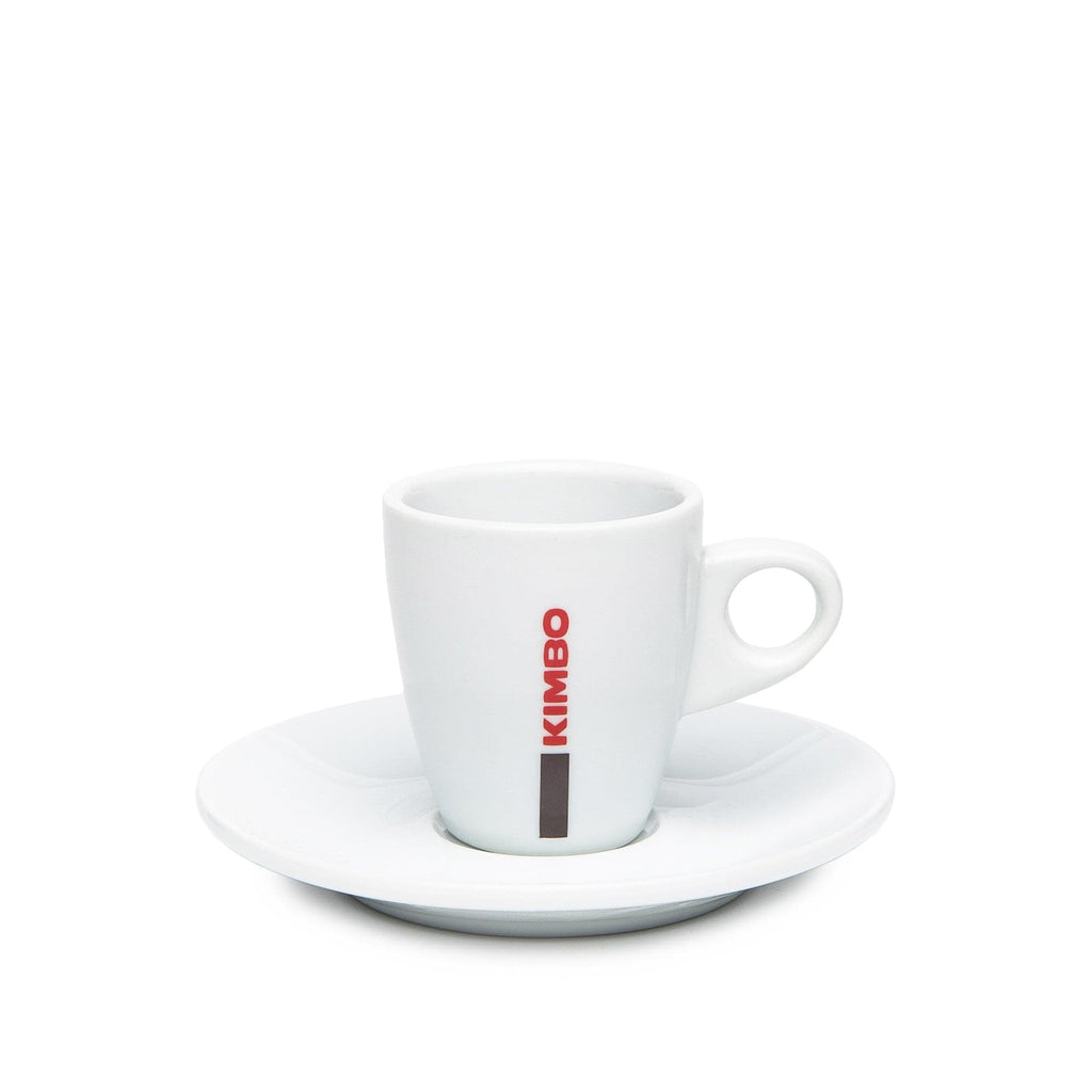 Order Kimbo - Espresso cups with saucers in porcelain - 60ml for LE 130.00 at Coffee & Cream, All your coffee needs in one place. Shop Coffee, Beans, Ground Coffee, Instant Coffee, Creamers, Coffee Machines, Blenders, and more. 50+ Brands Monin, Lavazza,