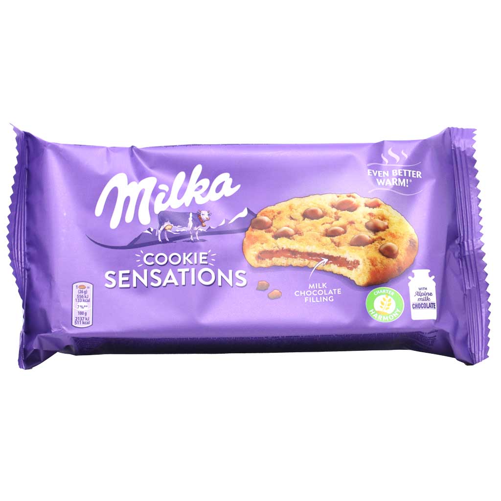 Order Milka - Cookie Sensations Soft - 156g for LE 86.00 at Coffee & Cream, All your coffee needs in one place. Shop Coffee, Beans, Ground Coffee, Instant Coffee, Creamers, Coffee Machines, Blenders, and more. 50+ Brands Monin, Lavazza, Starbucks, Nespres