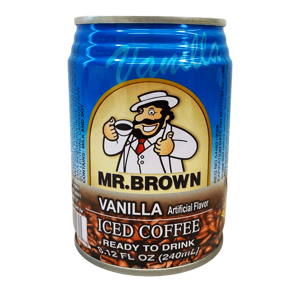 Mr. Brown - Vanilla Iced Coffee - 240 ml