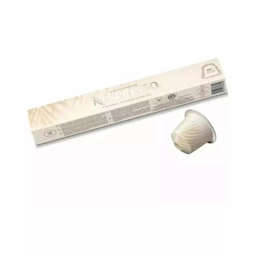 Nespresso Marketplace Nespresso Coconut Flavour over Ice Original Espresso Capsules - Intensity 5 - 10 Capsules at Co...