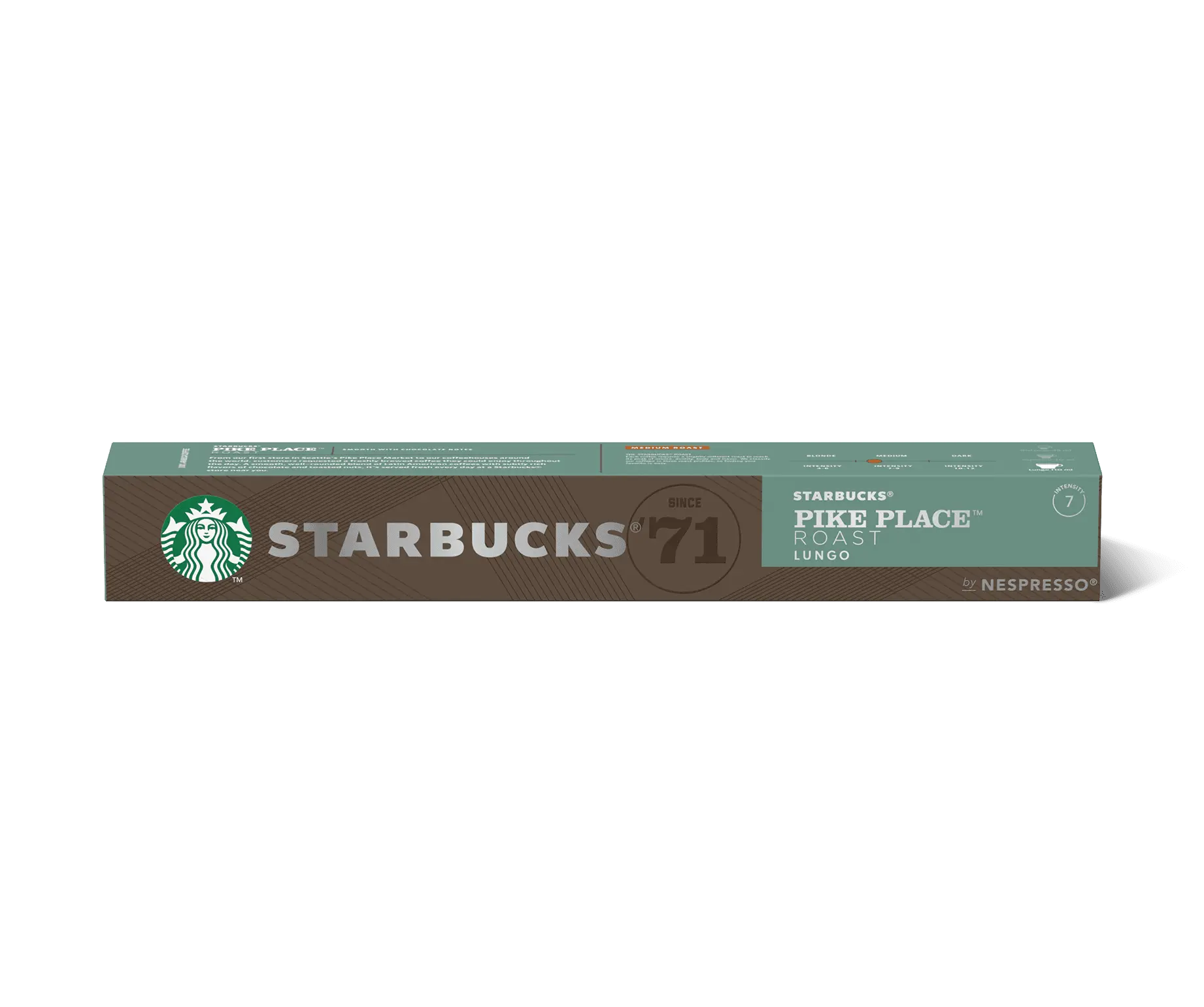 Order Starbucks Nespresso Compatible Pike Place - 10 Capsules for LE 249.00 at Coffee & Cream, All your coffee needs in one place. Shop Coffee, Beans, Ground Coffee, Instant Coffee, Creamers, Coffee Machines, Blenders, Coffee and more. 50+ Brands Monin, L