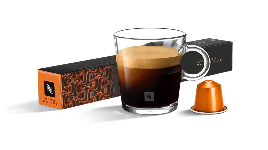 Nespresso - Pumpkin Spice Cake - Limited Edition - 10 capsules best before 30\4\2024