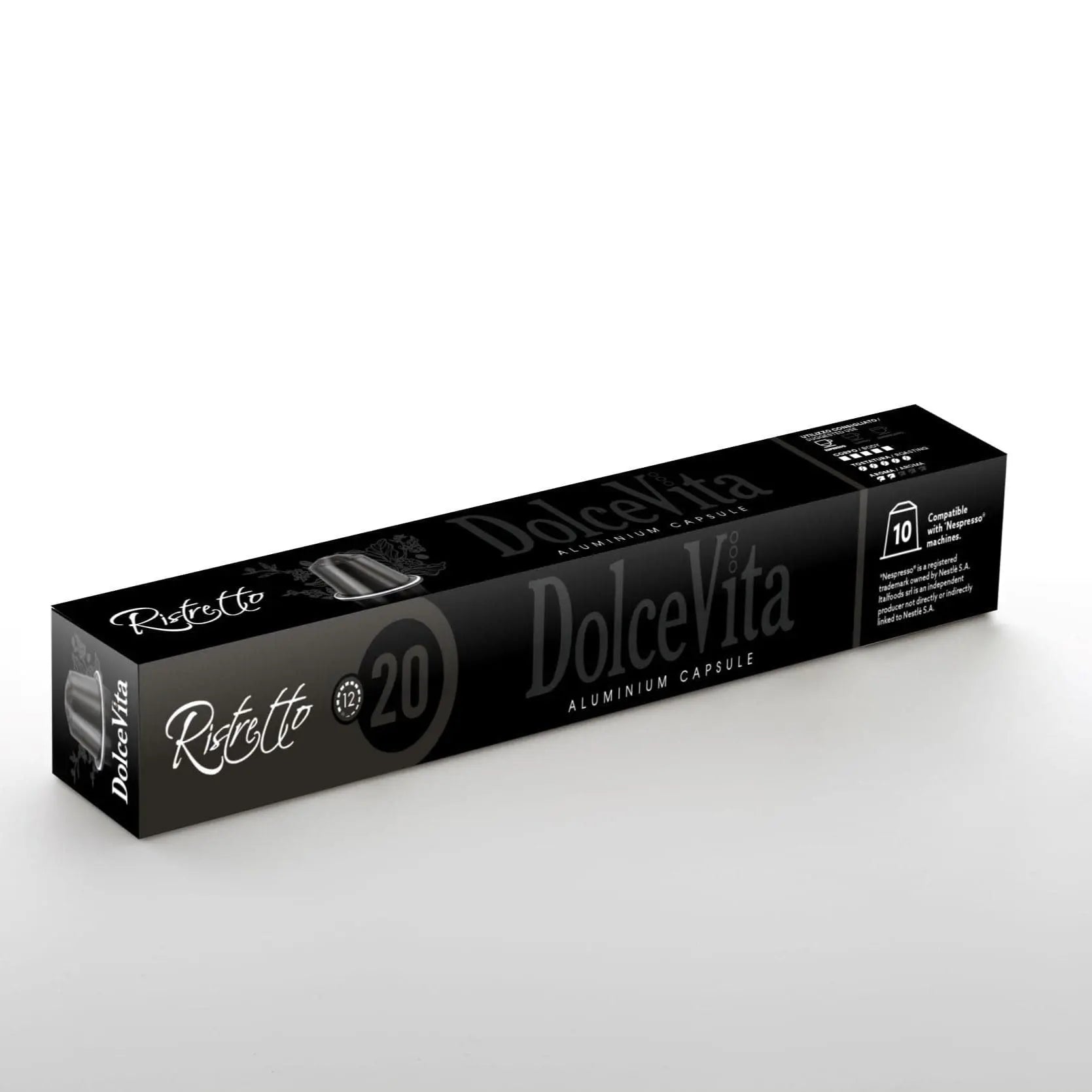 DolceVita - Ristretto 20% Arabica - 10 capsules at Coffee & Cream Egypt