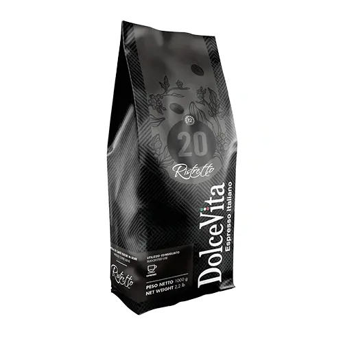 DolceVita - Ristretto 20% Arabica Whole Coffee Beans - 1kg at Coffee & Cream Egypt