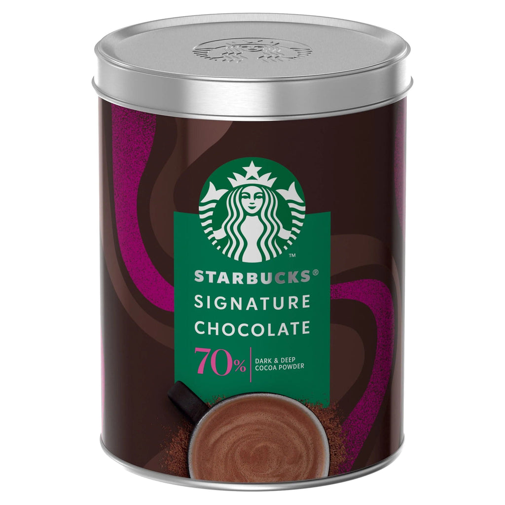 Order Starbucks - Signature Chocolate 70% Cocoa Powder -300g for LE 350.00 at Coffee & Cream, All your coffee needs in one place. Shop Coffee, Beans, Ground Coffee, Instant Coffee, Creamers, Coffee Machines, Blenders, and more. 50+ Brands Monin, Lavazza,