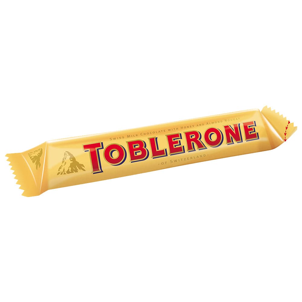 Toblerone - Milk Chocolate With Honey And Almond Nougat - 35g