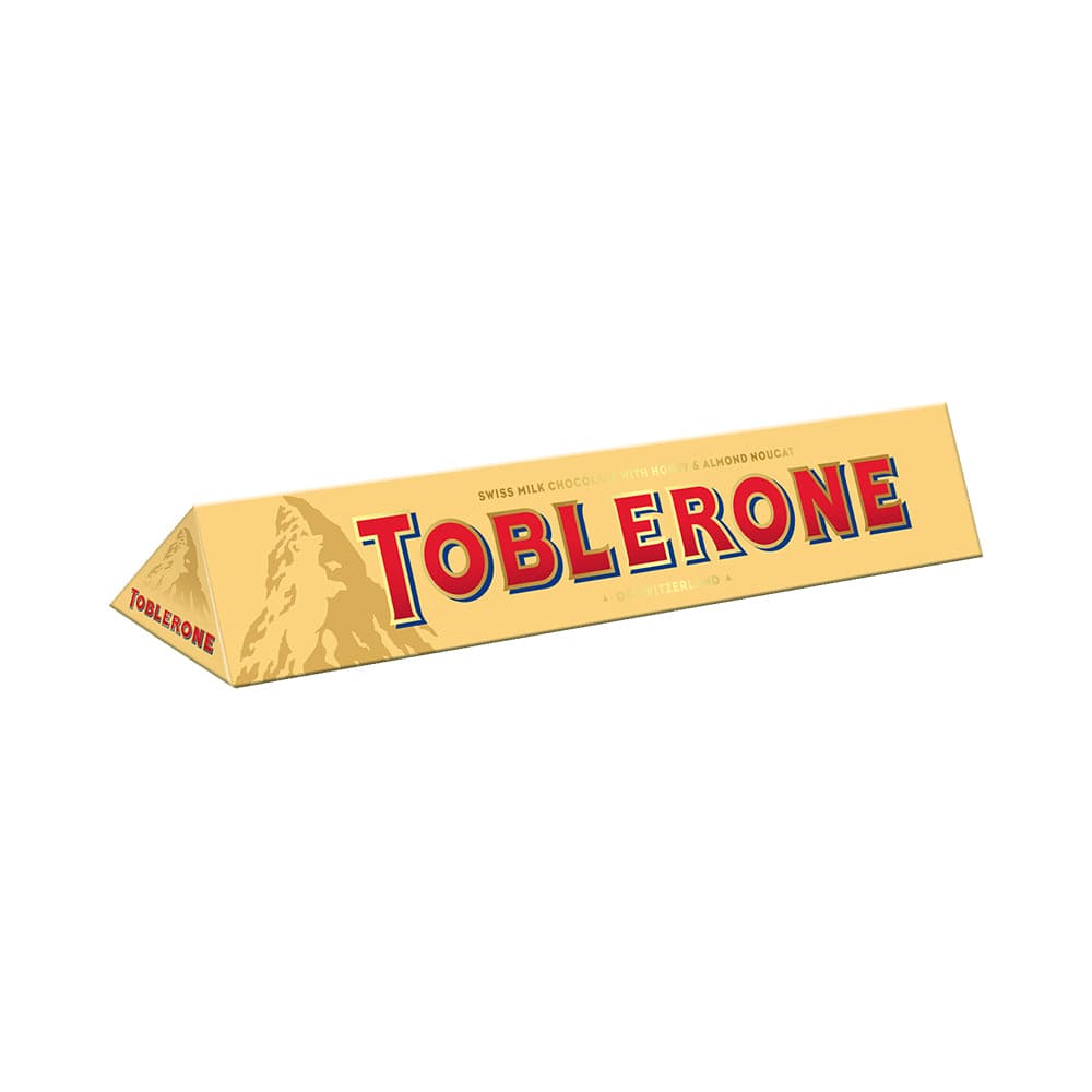 Toblerone - Milk Chocolate With Honey And Almond Nougat - 100g