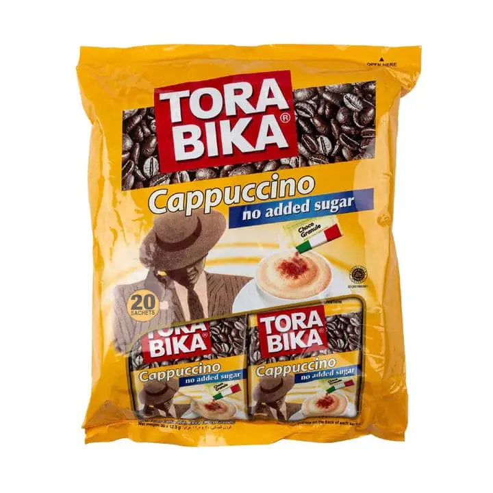 Tora Bika - Cappuccino - No sugar added - 20 sachets at Coffee & Cream Egypt