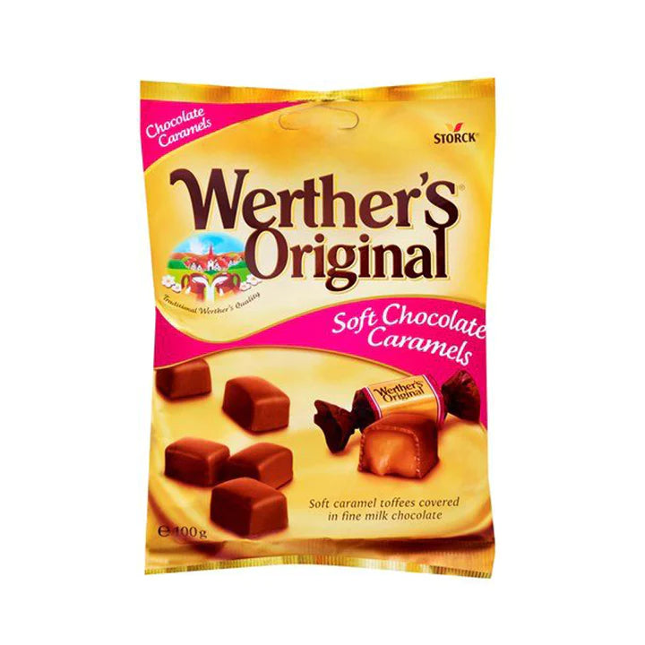 Werther's original -  Soft Chocolate Caramels - 100g