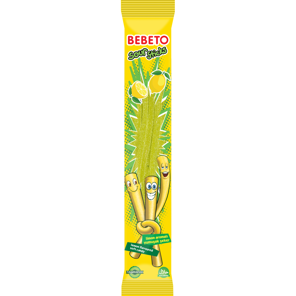Bebeto - Sweet & Sour Candy Lemon Flavor - 30g