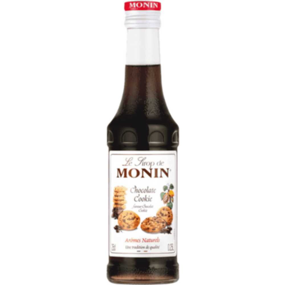 Order Monin - Chocolate Cookie Syrup - 250ml for LE 101.21 at Coffee & Cream, All your coffee needs in one place. Shop Coffee, Beans, Ground Coffee, Instant Coffee, Creamers, Coffee Machines, Blenders, and more. 50+ Brands Monin, Lavazza, Starbucks, Nespresso, Arzum, and more. Become your own Baristaeg at home. Delivers All over Egypt. Online payments available, and get your fengany coffee delivered to your home. Product Description: Monin Chocolate Cookie Syrup - 250ml