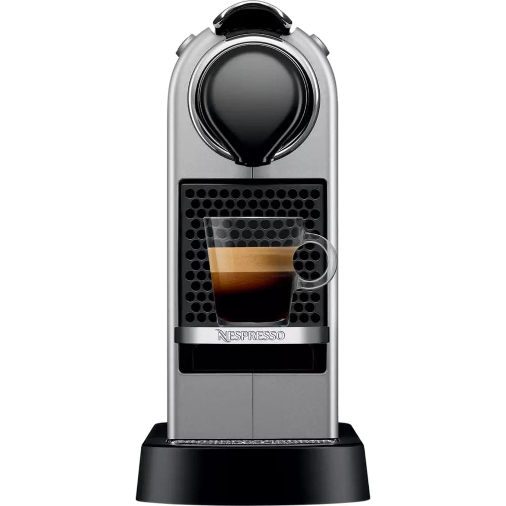 Order Nespresso - CitiZ C113 - Machine - Silver for LE 12990.00 at Coffee & Cream, All your coffee needs in one place. Shop Coffee, Beans, Ground Coffee, Instant Coffee, Creamers, Coffee Machines, Blenders, and more. 50+ Brands Monin, Lavazza, Starbucks,