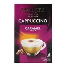 Mokate Gold - Cappuccino Caramel Flavour - 8 Sachets at Coffee & Cream Egypt