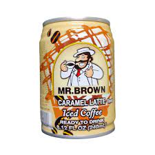 Mr. Brown - Caramel Latte Iced Coffee - 240 ml