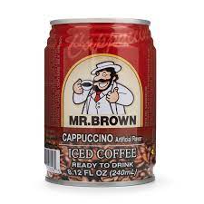 Mr. Brown - Cappuccino Iced Coffee - 240 ml