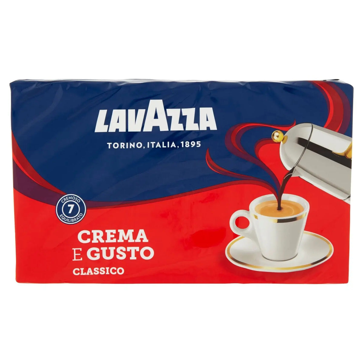 Order Lavazza - Crema E Gusto Classico - 3 x 250g for LE 490.00 at Coffee & Cream, All your coffee needs in one place. Shop Coffee, Beans, Ground Coffee, Instant Coffee, Creamers, Coffee Machines, Blenders, and more. 50+ Brands Monin, Lavazza, Starbucks,