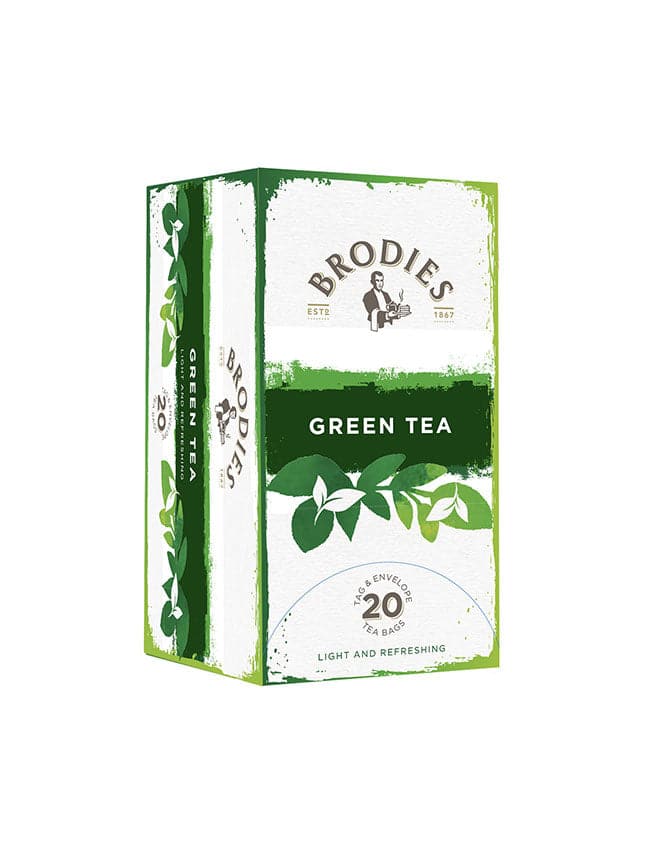 Brodies - Green Tea - 20 Bags 07.6.2024