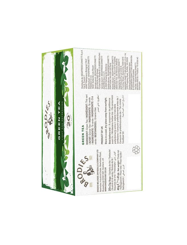 Brodies Green Tea 20 Bags