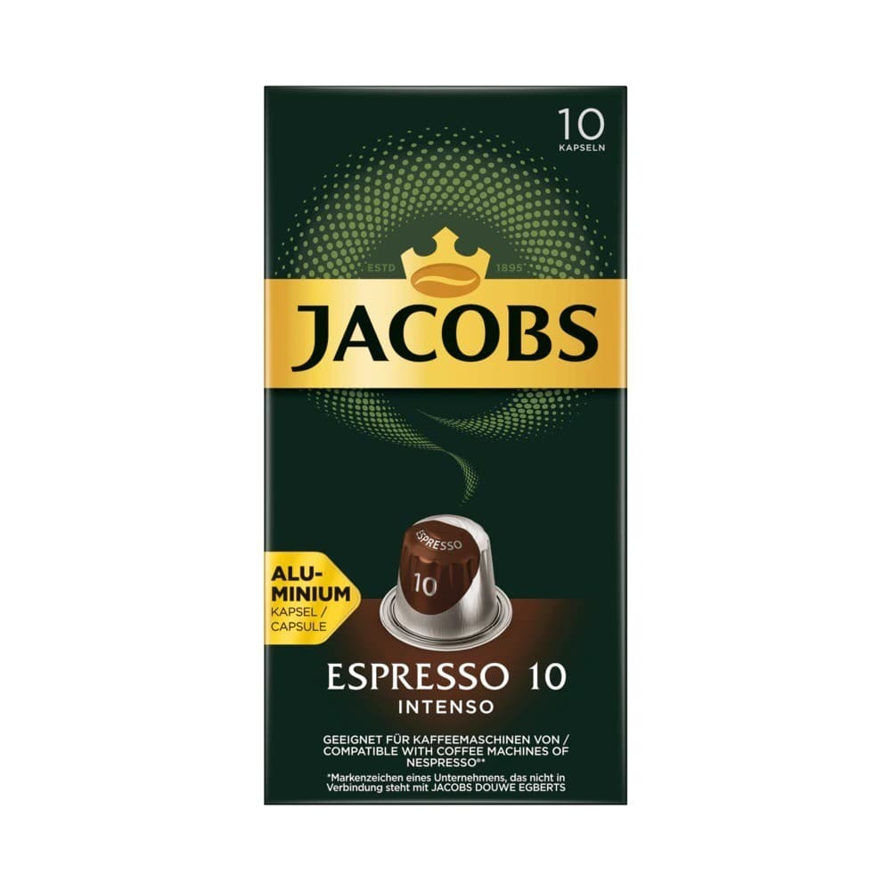 Jacobs - Intenso Espresso 10 Nespresso Compatible - 10 capsules