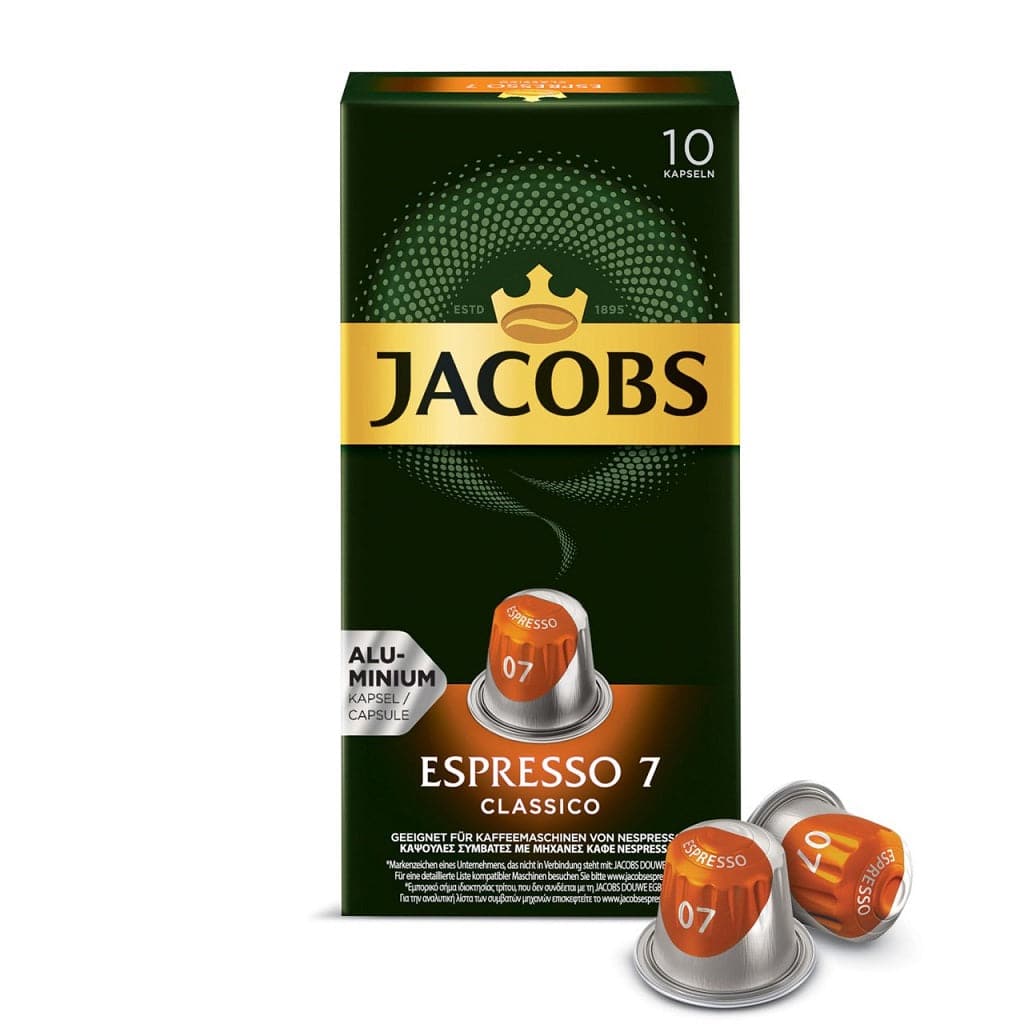 Jacobs - Classico Espresso 7 Nespresso Compatible - 10 capsules