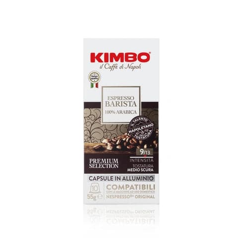 Kimbo - Espresso Barista 100% Arabica Compatible by Nespresso - 10 capsules