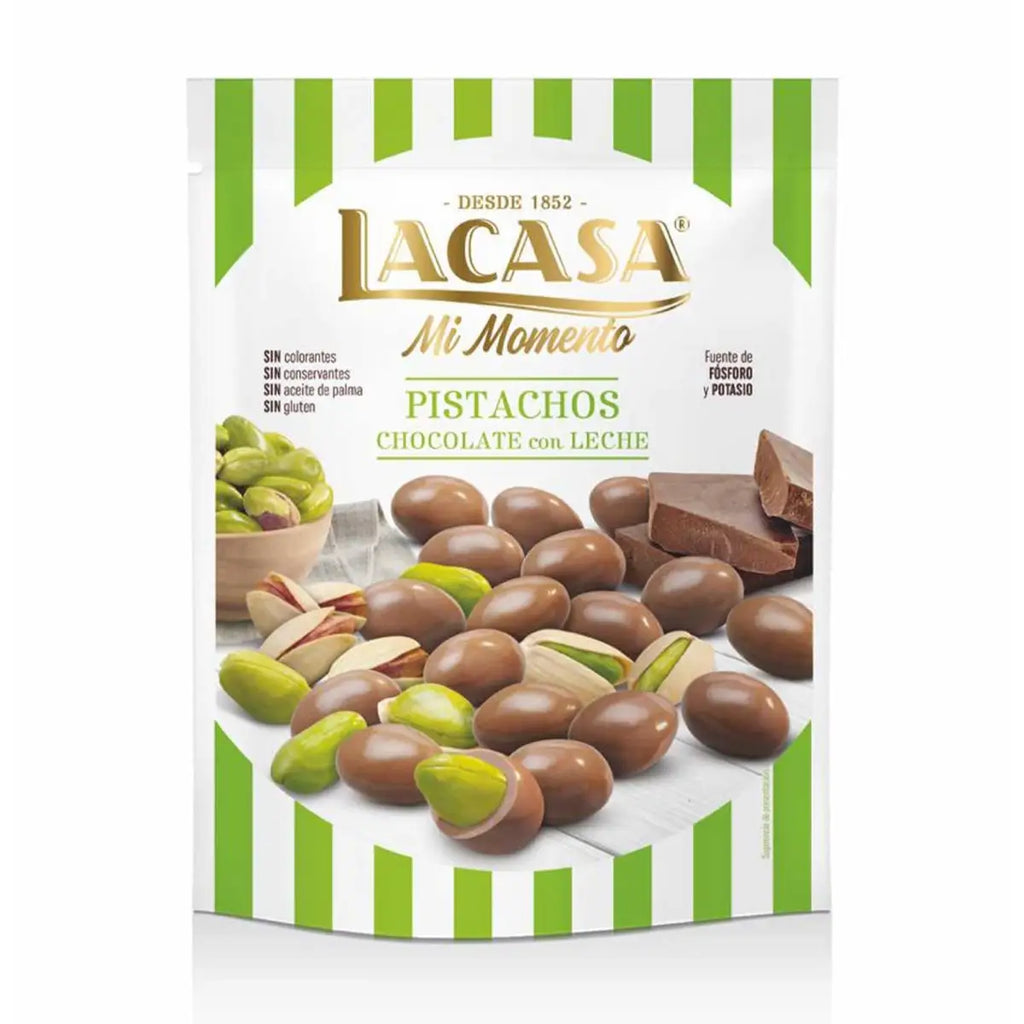 Lacasa - Milk Chocolate Coated Pistachio - 100g