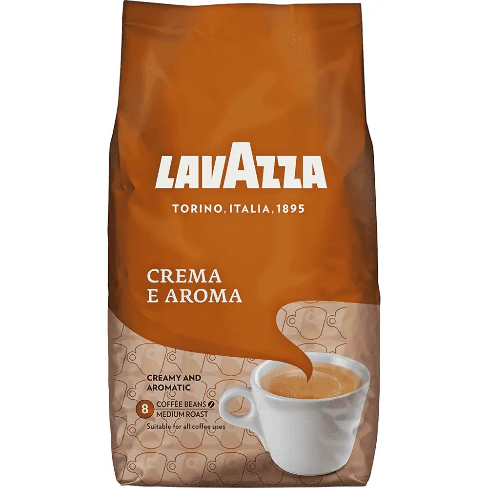 Lavazza Espresso Crema E Aroma Whole Coffee Beans - 1kg at Coffee & Cream Egypt