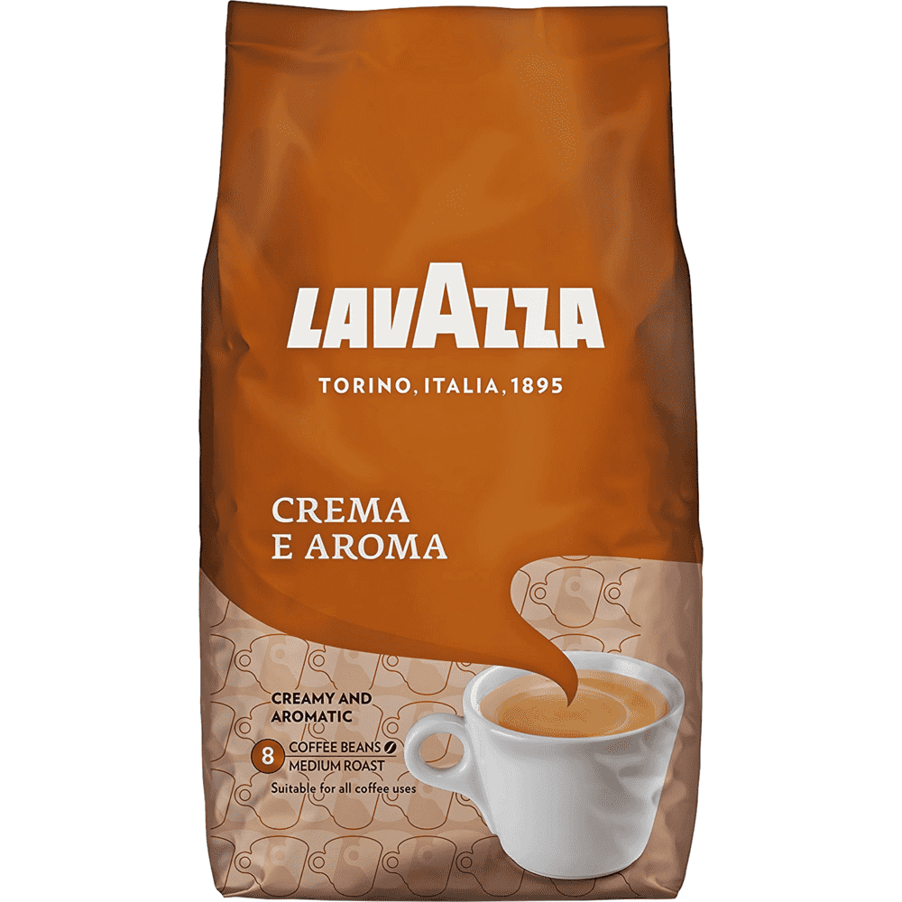 Order Lavazza - Espresso Crema E Aroma Beans -1 kg for LE 499 at Coffee & Cream, All your coffee needs in one place. Shop Coffee, Beans, Ground Coffee, Instant Coffee, Creamers, Coffee Machines, Blenders, Coffee and more. 50+ Brands Monin, Lavazza, Starbucks, Nespresso, Arzum, and more. Become your own Baristaeg at home. Delivers All over Egypt. Online payments available, and get your fengany coffee delivered to your home. Product Description: Lavazza is Italy’s favorite coffee. Four generations of the Lava
