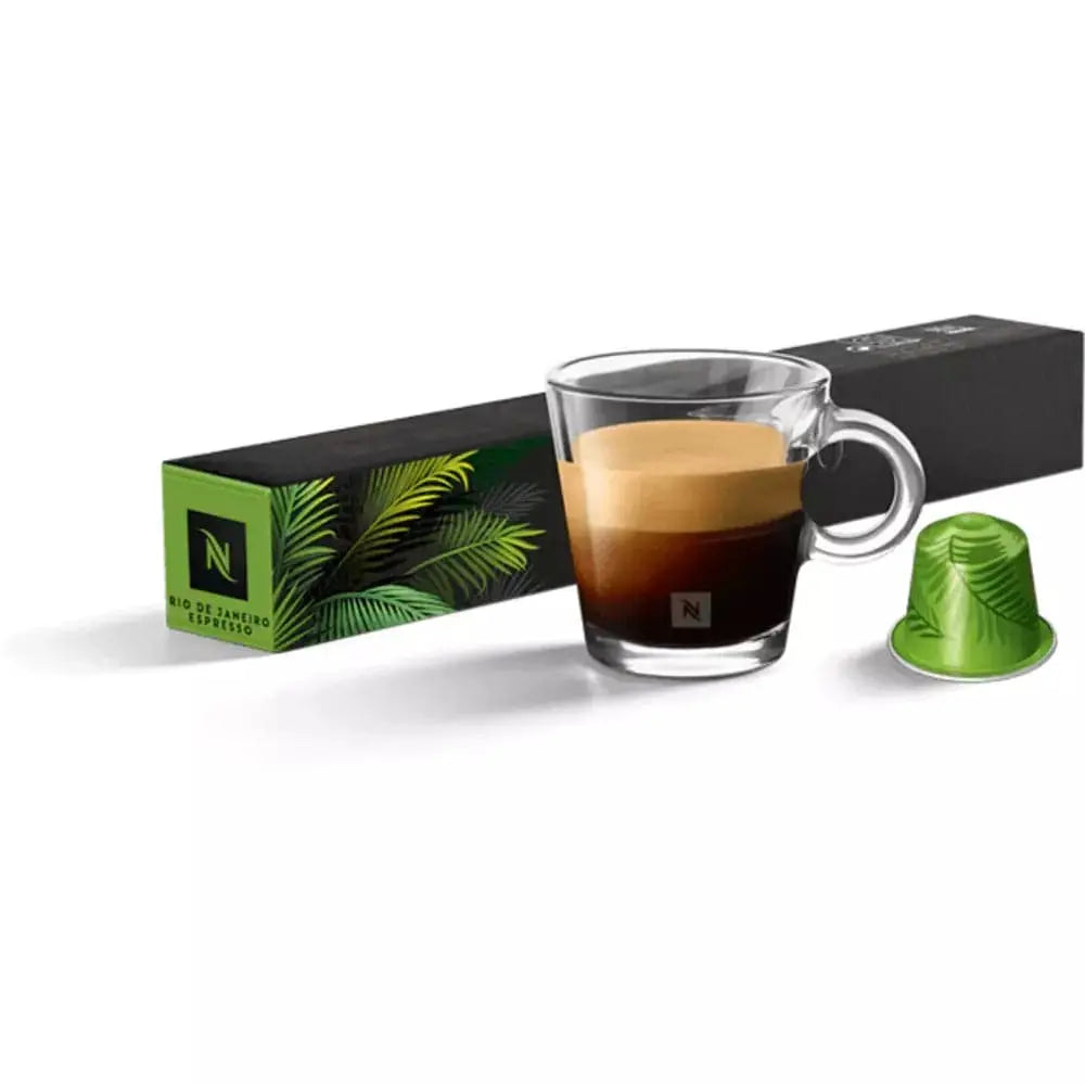 Order Nespresso - Rio de Janeiro Espresso -10 Capsules for LE 495.00 at Coffee & Cream, All your coffee needs in one place. Shop Coffee, Beans, Ground Coffee, Instant Coffee, Creamers, Coffee Machines, Blenders, and more. 50+ Brands Monin, Lavazza, Starbu