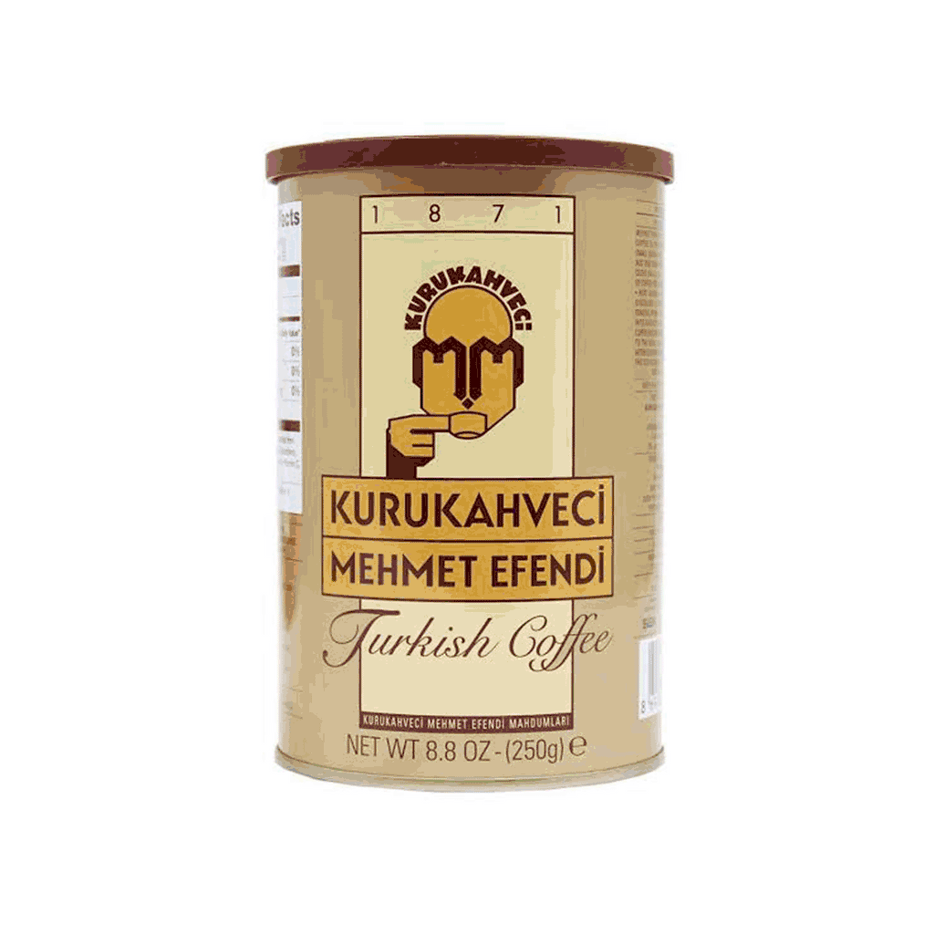 Order Mehmet Efendi - Coffee - 250 g for LE 135 at Coffee & Cream, All your coffee needs in one place. Shop Coffee, Beans, Ground Coffee, Instant Coffee, Creamers, Coffee Machines, Blenders, and more. 50+ Brands Monin, Lavazza, Starbucks, Nespresso, Arzum, and more. Become your own Baristaeg at home. Delivers All over Egypt. Online payments available, and get your fengany coffee delivered to your home. Product Description: Brand : null Coffee Format : Ground Caffeine Type : Caffeinated Coffee Type : Turkis