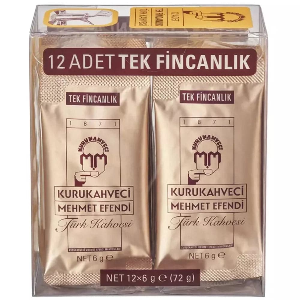 Order Mehmet Efendi -Turkish Coffee - 12packs for LE 90.00 at Coffee & Cream, All your coffee needs in one place. Shop Coffee, Beans, Ground Coffee, Instant Coffee, Creamers, Coffee Machines, Blenders, and more. 50+ Brands Monin, Lavazza, Starbucks, Nespr