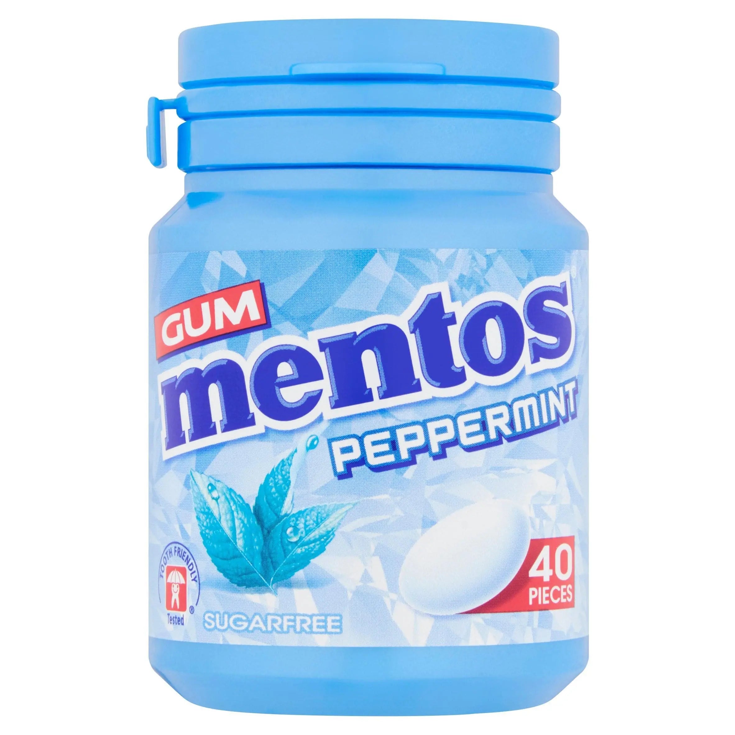 Mentos - Gum Peppermint Sugar Free -40 pieces at Coffee & Cream Egypt