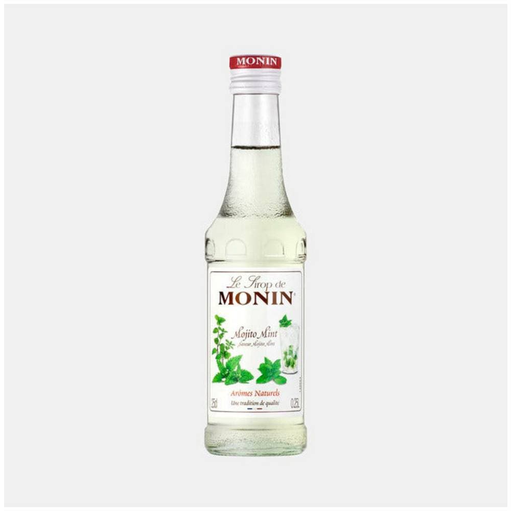 Order Monin - Mojito Mint Syrup - 250ml for LE 101.21 at Coffee & Cream, All your coffee needs in one place. Shop Coffee, Beans, Ground Coffee, Instant Coffee, Creamers, Coffee Machines, Blenders, and more. 50+ Brands Monin, Lavazza, Starbucks, Nespresso, Arzum, and more. Become your own Baristaeg at home. Delivers All over Egypt. Online payments available, and get your fengany coffee delivered to your home. Product Description: Monin Mojito Mint Syrup - 250ml