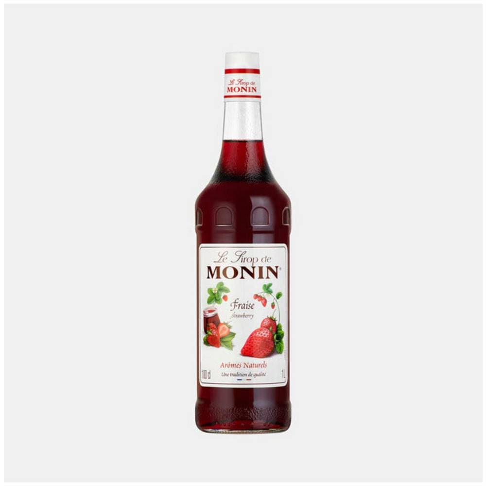 Order Monin - Strawberry Syrup - 250ml for LE 101.21 at Coffee & Cream, All your coffee needs in one place. Shop Coffee, Beans, Ground Coffee, Instant Coffee, Creamers, Coffee Machines, Blenders, and more. 50+ Brands Monin, Lavazza, Starbucks, Nespresso, Arzum, and more. Become your own Baristaeg at home. Delivers All over Egypt. Online payments available, and get your fengany coffee delivered to your home. Product Description: Monin Strawberry Syrup - 250ml